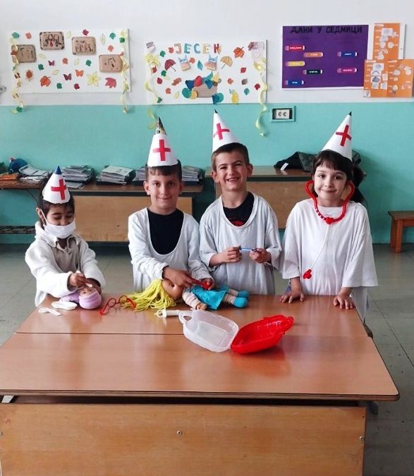 Предшколска група ученика у ПО Таревци